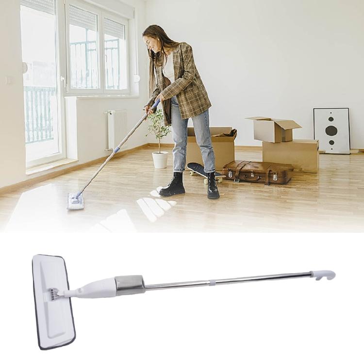 Microfiber Sprayer Mop Featuring Adjustable Water Flowing 360° Base And Quick Drying Technology For Homes