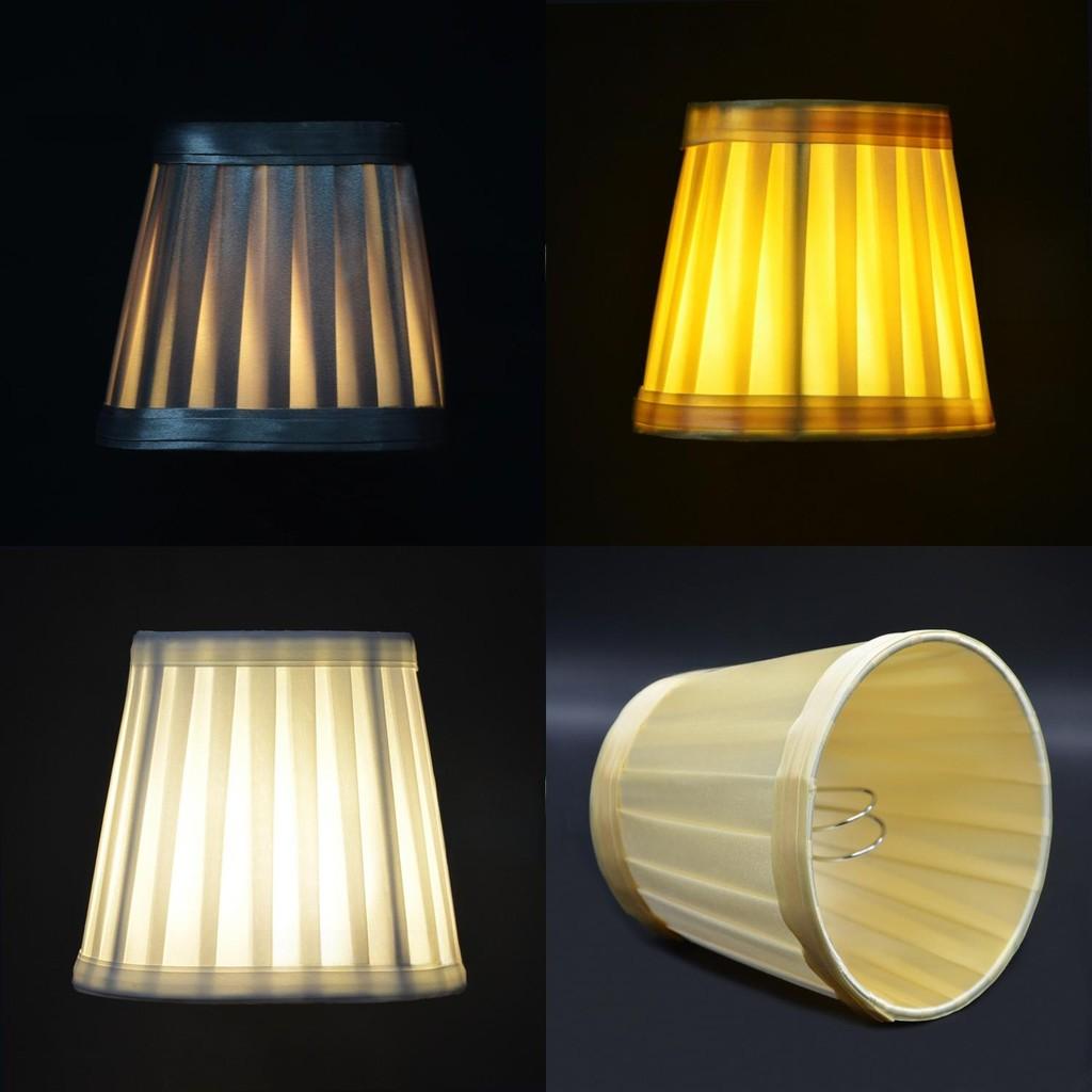 Fabric Chandelier Lampshade Beside Bed Lamp Hanging Light Cover Decorations