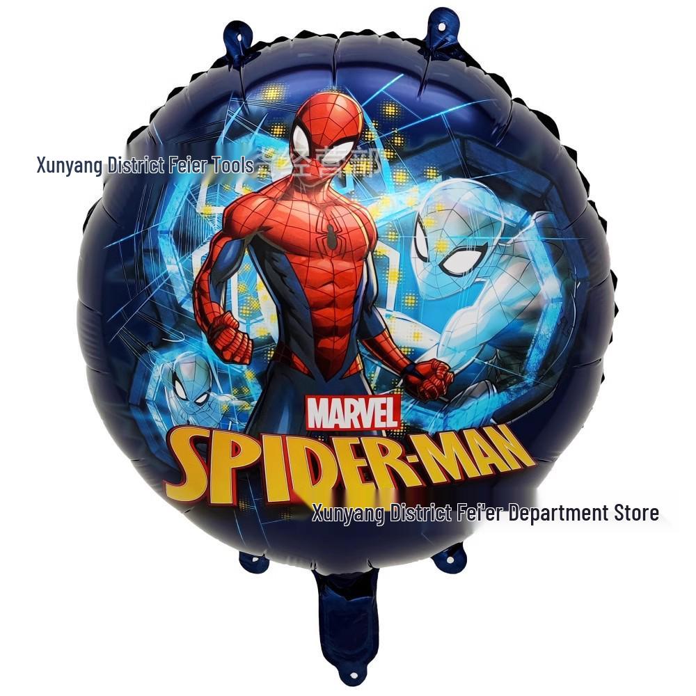 Spider-Man Superhero Series Birthday Party Aluminum Foil Balloons