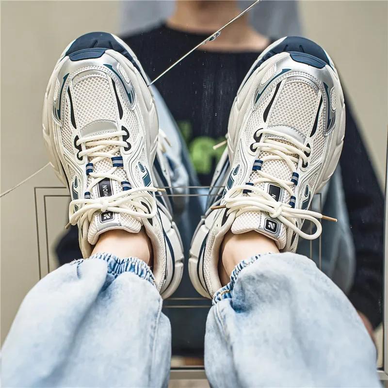 Sneakers Men's Fashion Breathable Flat Shoes Woman Soft Sole Walking Vulcanized Shoes Female Casual New Sneaker Zapatos De Mujer