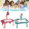 Children Led Projector Art Drawing Table Set Kids Painting Board Desk Arts Crafts Educational Learning Paint Tools Gift For Girl