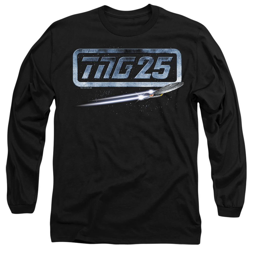 Star Trek Unisex Adult The Next Generation 25 Enterprise T-Shirt