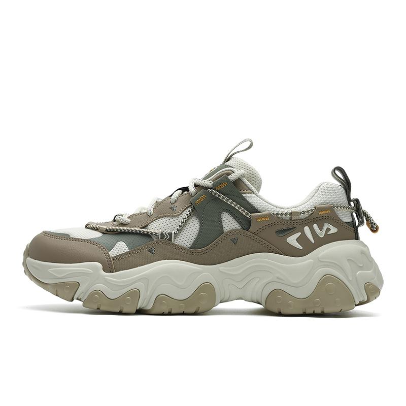 

Fila Fluid 5 Кошачья лапка 5 Модный Тренд Личность Спорт Универсальный Удобный Ретро Низкий верх Повседневная обувь для образа жизни Мужские кроссовки F12M432101FWT 39