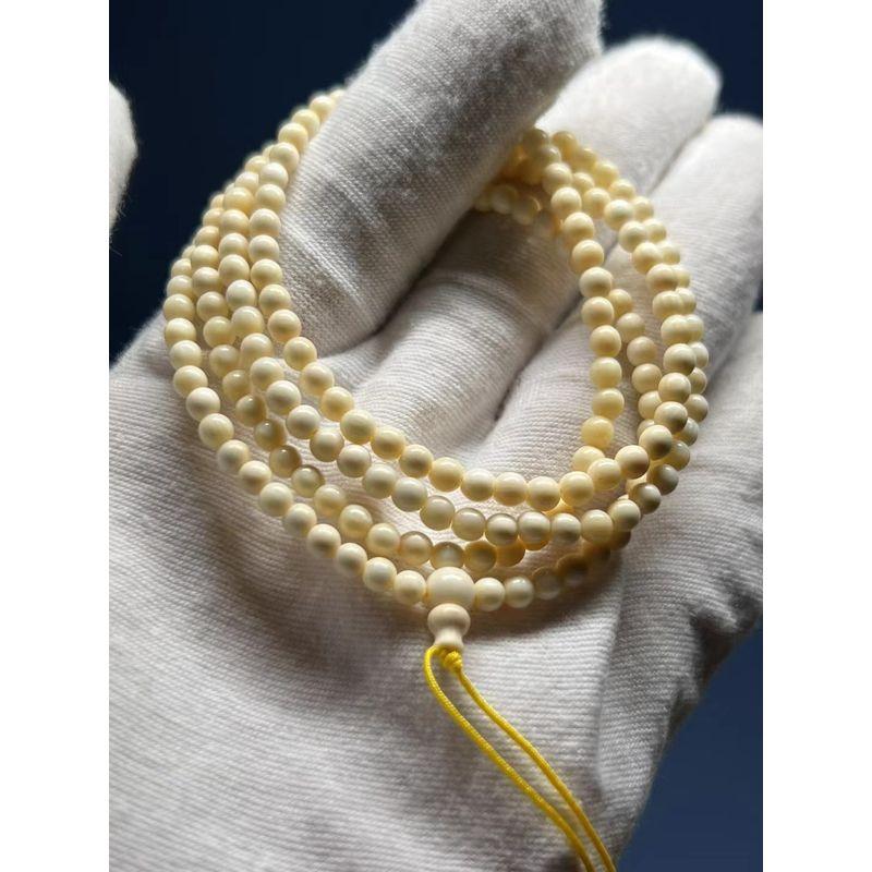 

Бусины Браслет Ожерелье Украшение Мужской и Женский Мамонтовая кость 3mm [boutique] 210