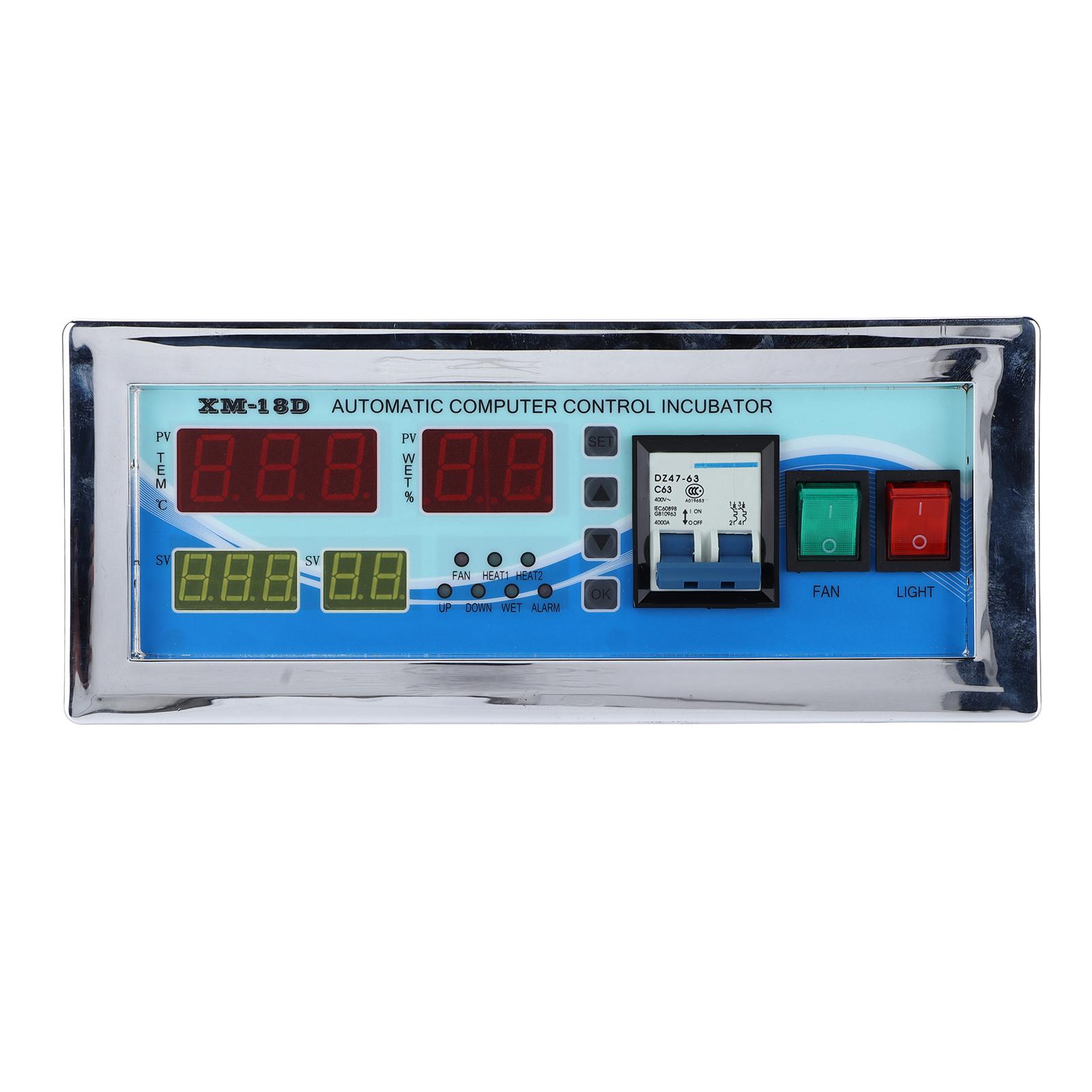 

Egg Incubator Controller Automatic Hatcher Temperature and Humidity Thermostat for Hatching Chicken Duck220V
