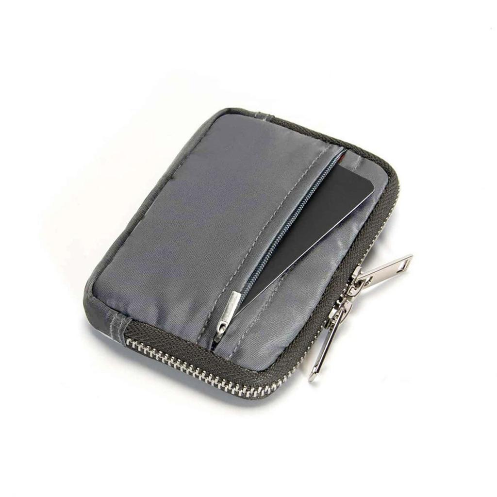Slim-style Waterproof Nylon Small Wallet, Multi-functional Card Holder, Keychain, Women's Coin Purse