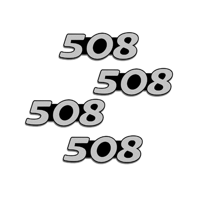 Aluminum Car Speaker q2o Badge Sticker for Peugeot 206 207 208 307 308 407 508 2008 3008 4008 5008 Emblem Accessories