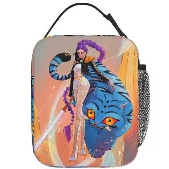 Anime Witch Hunter Group Men'S And Women'S Backpacks, Elementary School Students' Backpacks, Large-Capacity Printed Casual Backpacks