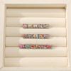 Y2K Personalized DIY Italian Creative Colors Charm Bracelet Flowers Eyes Starfish Bead Fit 9mm Stainless Steel Bracelet Jewelry