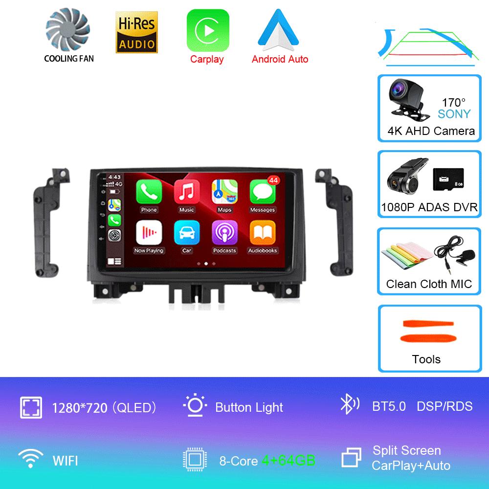 For Mercedes Benz Sprinter For VW Crafter Van 2006 - 2016 Car Radio Multimedia CarPlay WIFI GPS Navigation Player Android 14