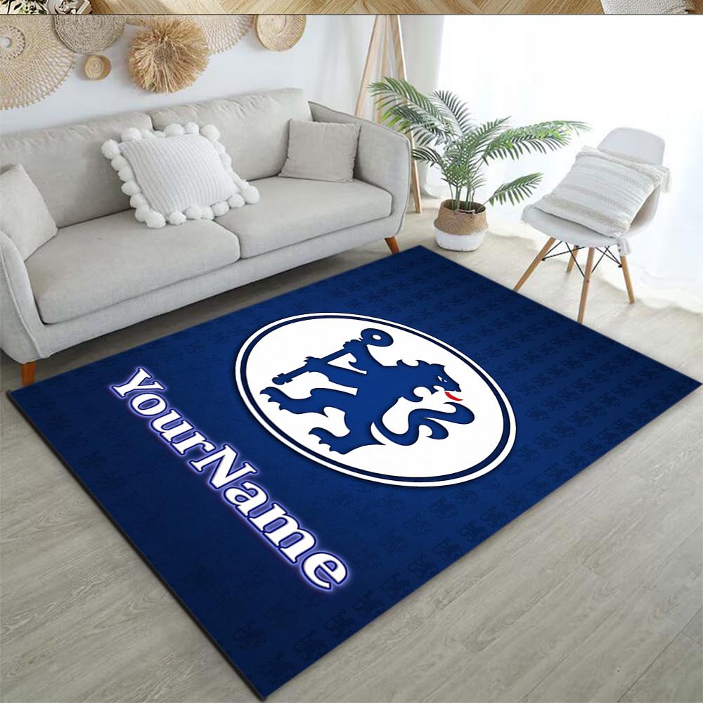 Chelsea Personalized Text Floor Mat Suitable for Study Room Living Rooms Bedrooms Foyer Antislip Carpet Decorate Offices Spiritual Gift