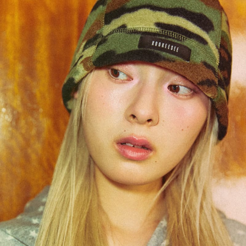 COOKEESEE Polarfleece Beanie Hats (camouflage)