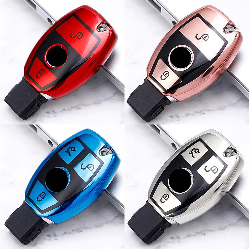 

Чехол для ключей из ТПУ для Mercedes Benz ABCE GL S GLA GLK CLS Class AMG W204 W205 W212 W463 W176, держатель дистанционного ключа