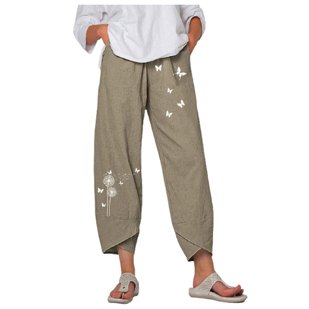 boho linen pants