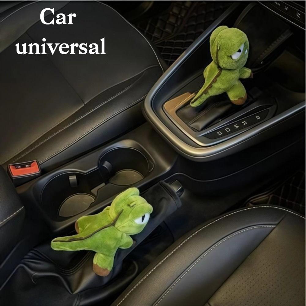 Cartoon Shift Lever Cover Cute Handle Protective Covers Fun Car Handbrake Cover  Car Decoration