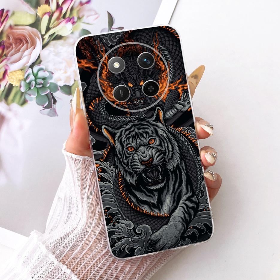 Für Honor X9C Hülle Coole Mode Tiere Bemaltes Cover Weiche Silikon Handyhülle Für Honor X9C Smart X 9C HonorX9C Rückseite Hüllen