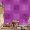 Dots Wallpaper, Clear Detail, Purple for Living Room and Bedroom 50x1000