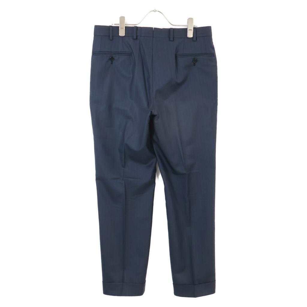 Brioni Black BRUNICO Super170s Stripe Suit Set Suit Setup 46 NavyUsed