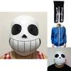 Stilvolles Spiel Undertale Sans Cosplay Kostüm Hoodie Set mit Handschuhen und Strümpfen