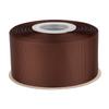 [Tekdeere]Width 50mm Solid Brown Grosgrain Ribbon, Perfect for Gift Wrapping, Sewing, Hair Accessories, Wedding Decorations - 22 Meters/roll