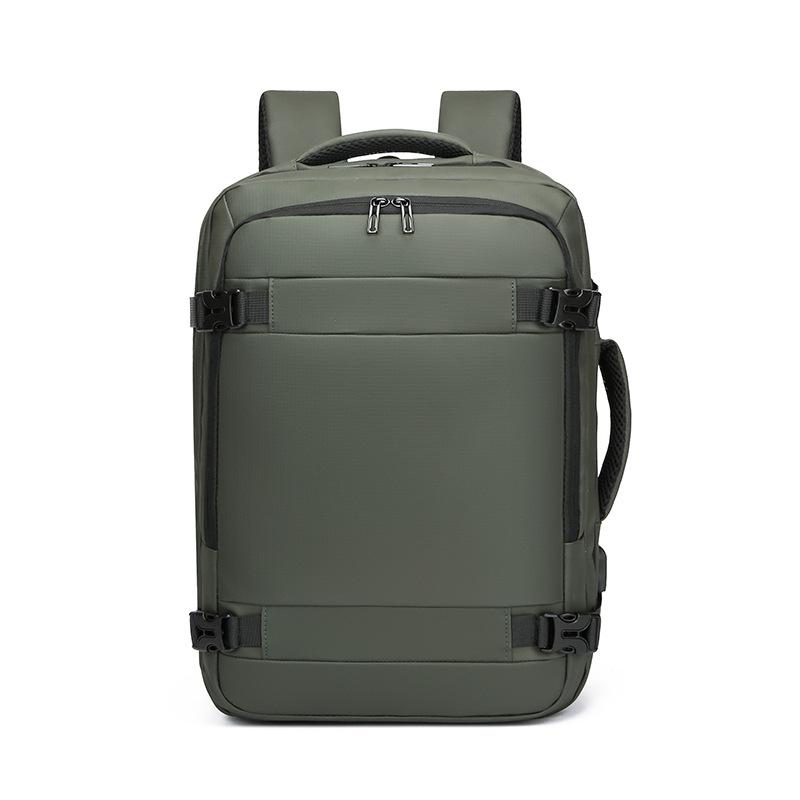 

Многофункциональный Модный Кожаный Бизнес Рюкзак Студенческий Дорожный Тренд Рюкзак для Ноутбука зелёный