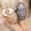 Realistisches Dickhornschaf Plüschtier - Weiche Flauschige Widder Stoffpuppe Tierfigur Sofa Heimdeko Geburtstagsgeschenk Für Frauen Mädchen