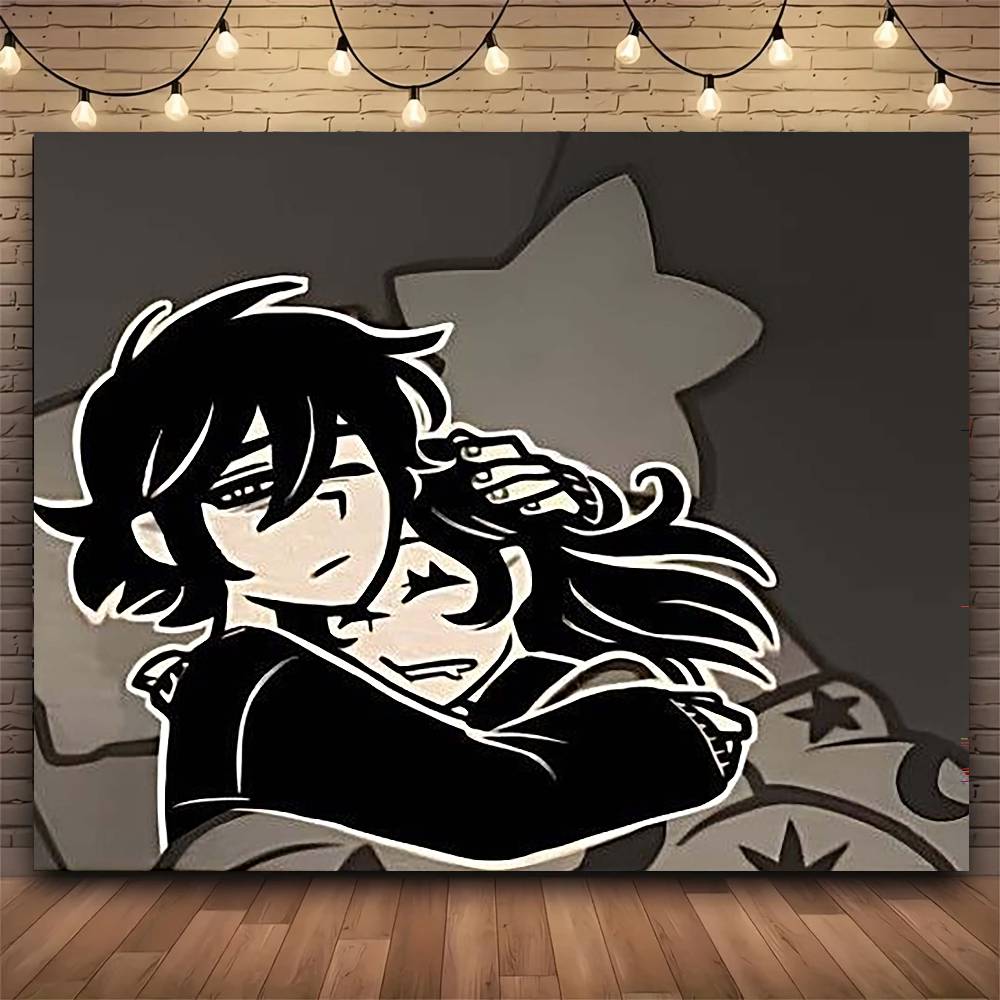 Game The Coffin Of Andy And Leyley Cartoon Tapestry Print Large Tapestry Wall Hanging Wall Tapestry Decor Living Room Bedroom