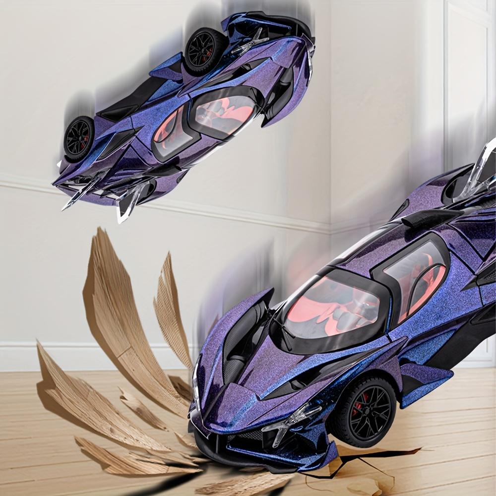 1:24 Apollo Project EVO Electroplated Diecast Alloy Model Car Metal Sound Light Children's Toys Collections Hobby Birthday Gifts For Boys