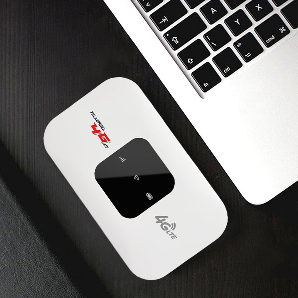 4G Lte Wireless WiFi Router 150Mbps Mini Pocket Wifi Router Wireless Modem with SIM Card Slot Outdoor Mobile Hotspot WiFi Device