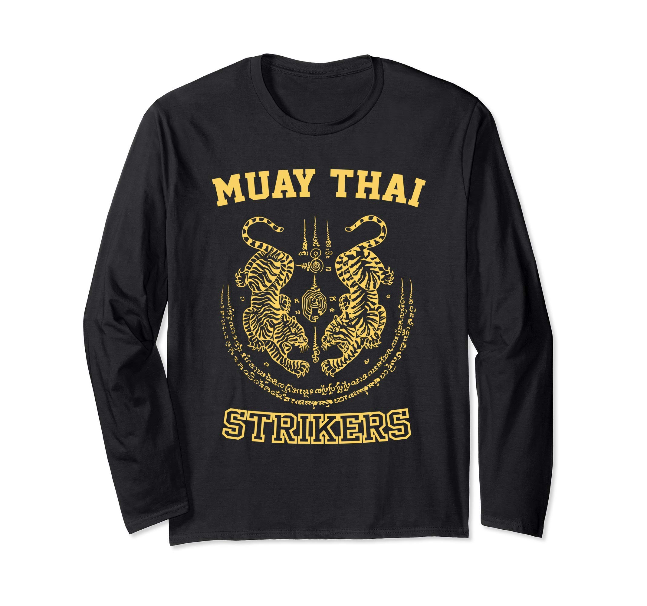Muay Thai Tiger Sak Yant MMA Long-Sleeve T-Shirt