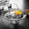 Naijiang Glass Pedestal Fruit & Cake Plate with Lid