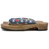 Geta Burnt Paulownia Tea [KYOETSU] [Kyoetsu] Sandals, Wood, Base, Women's (M, 15)
