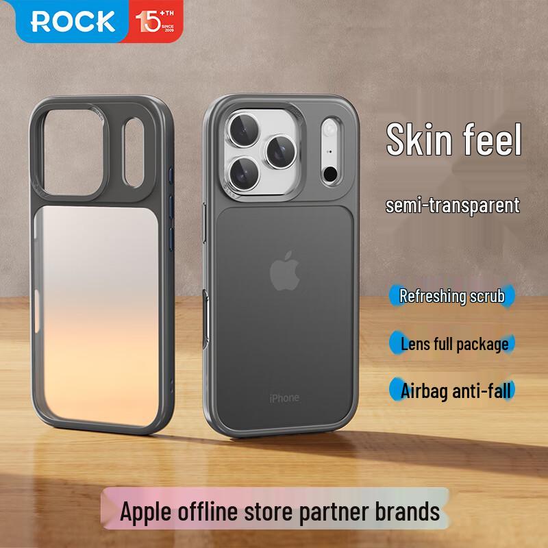 

ROCK Frosted Anti-Drop Case for iPhone 17 Series iPhone 17 Pro