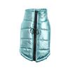 Fashion Winter Dog Warm Clothes Windproof Thickened Dog Hiking Jacket Shiny With D-ing Dog Vest Coat for Small Medium Dog