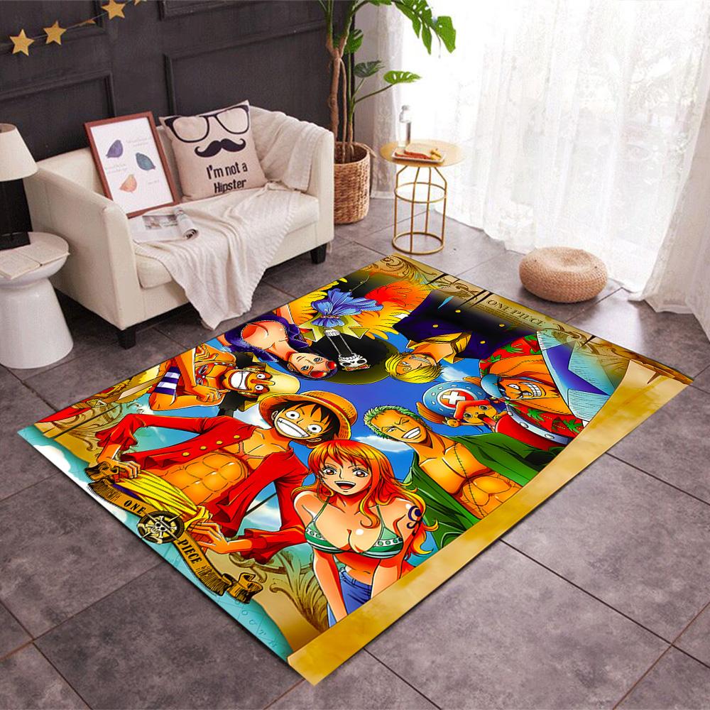 One Piece Adventure Floor Mat Perfect for Dining Room Decorate room Hallway Bedrooms Antislip Carpet Office home decor