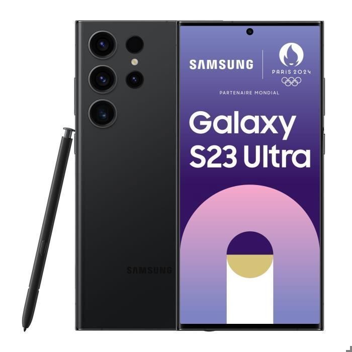 SAMSUNG Galaxy S23 Ultra 256Go Noir Single SIM US Version Smartphone - Very Good Condition