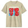 Talking Heads Remain in Light T-Shirt für Unisex Vintage 100% Baumwolle T-Shirt Rundhals Kurzarm T-Shirts Übergröße Kleidung