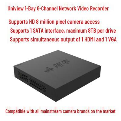 Grabador de Video en Red NVR Uniview de 6 Canales 4K Enchufe CN (adaptador incluido)