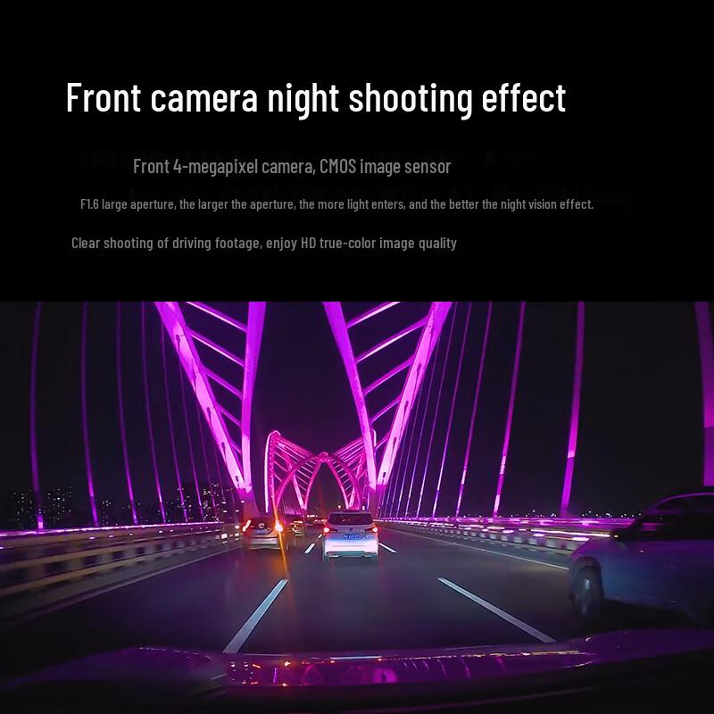 Telecamera per cruscotto specchietto retrovisore HIKVISION N6Pro 4K con doppia registrazione e streaming