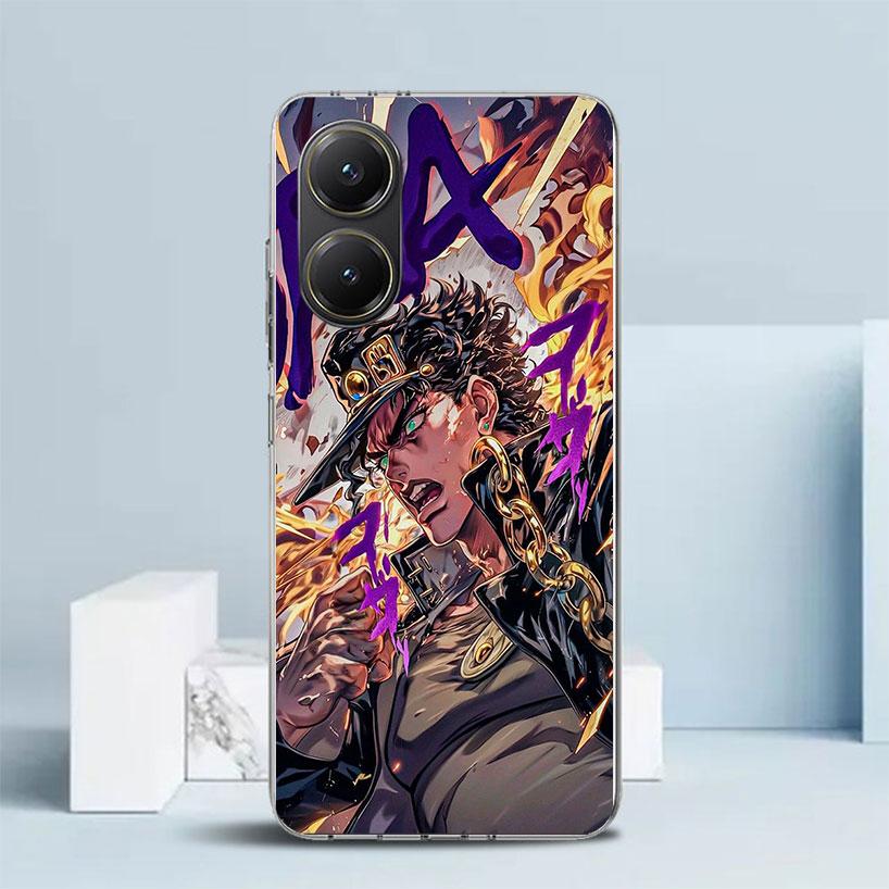 JoJo's Bizarre Adventure Kujo Jotaro Soft Cover for Xiaomi Poco F7 Ultra X7 X6 X5 Pro M7 Phone Case Redmi 15 15C 13 13C 12 12C 1