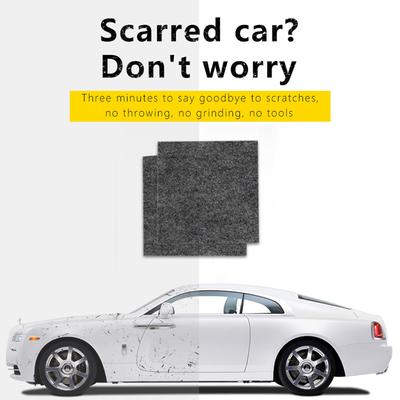 Nano Sparkle Cloth for Car Scratches, 2PCS Nano Car Scratch Remover Easy To Repair Light Scratches
