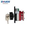 Zhuochao LW12-16/Z4.0011.1-72S3 Three-Position Illuminated Self-Resetting Lock Switch