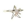 Hochwertige Imitationsperlen-Klammer, Seestern-Haarschmuck, Einfache Pony-Kante-Klammer für Mädchen, Frosch-Schnallen-Haarnadel, Haarnadel, Wort-Klammer.