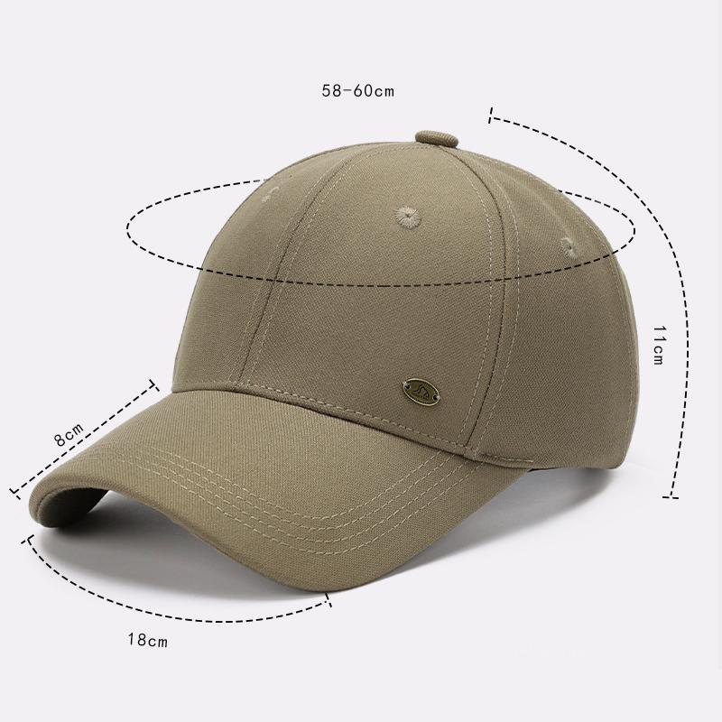 Four Seasons Wide Brim Baseball Cap Adjustable Outdoor Sunshade Cap