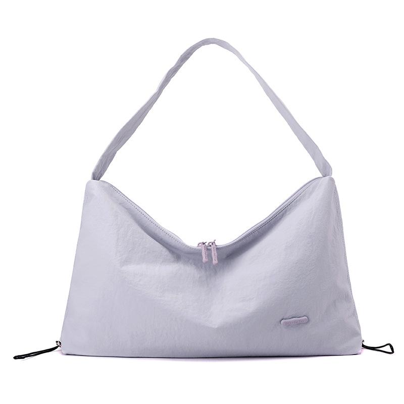 Korean style spring and summer new women's solid color high-end niche shoulder crossbody armpit bag