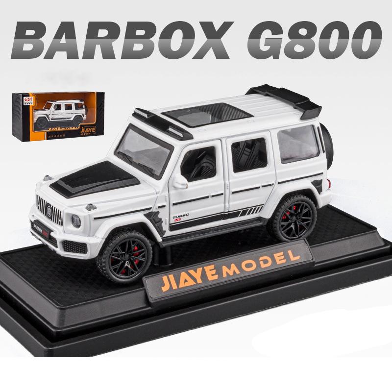 

Масштаб 1/36 Brabus G800, литая под давлением металлическая модель автомобиля, сплав, внедорожник, игрушки, модели автомобилей для мальчиков и детей на день рождения 1/36-13.5x5.9x5.7cm белый