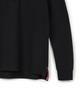 USPOLOASSN Cotton Blend Long Sleeve Collared T-Shirt_Black