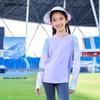 Girls' UV Protection Quick-Dry Long Sleeve T-Shirt