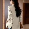Women's Spring and Fall Design Temperament Suit Jacket Casual Open Suit Jacket