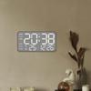 Digital Wall Clock with Week Month Date Display Modern Large Display Premium Feel Silent Table Clock for Room Office Decoration